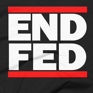 End The Fed Shirt Ron Paul Bitcoin Run DMC