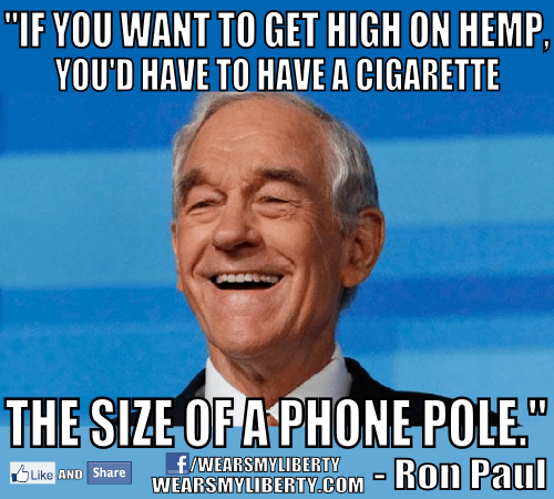 Ron Paul Legalize Hemp