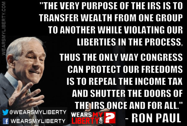 Ron Paul Fix The IRS By Ending It