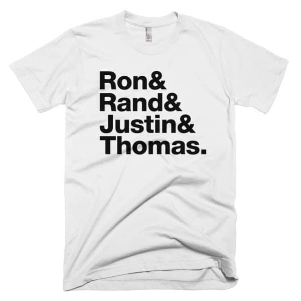 Ron Paul Rand Paul Justin Amash Thomas Massie Shirt