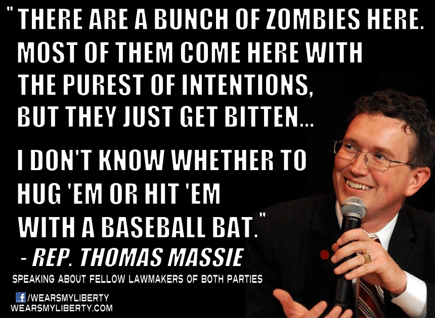 Thomas Massie Zombies In Congress