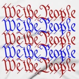 We The People - Red, White & Blue T-Shirt