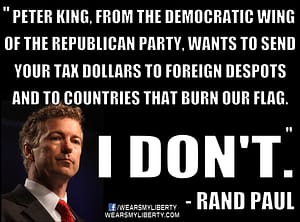 Rand Paul Fires Back At Peter King