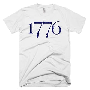 1776 Independence Liberty T-Shirt - White