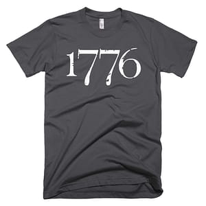 1776 Independence Liberty T-Shirt - Asphalt