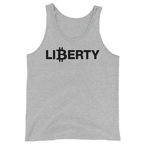 "Bitcoin For Liberty" - Tank - Heather