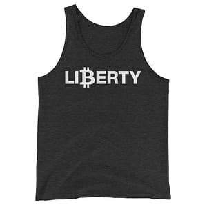 "Bitcoin For Liberty" - Tank - Black Triblend