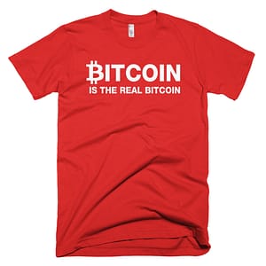 Bitcoin Is The Real Bitcoin - Red