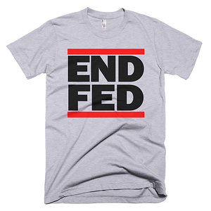 End The Fed Shirt Ron Paul Run DMC