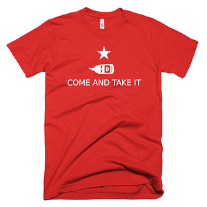 Bitcoin - Come And Take It - Molon Labe - T-Shirt