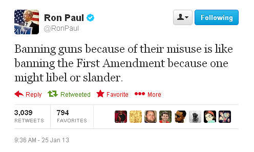Ron_Paul_Gun_Control_Tweet