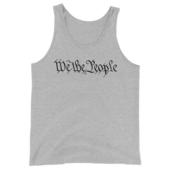 "We The People" Tanktop - Heather